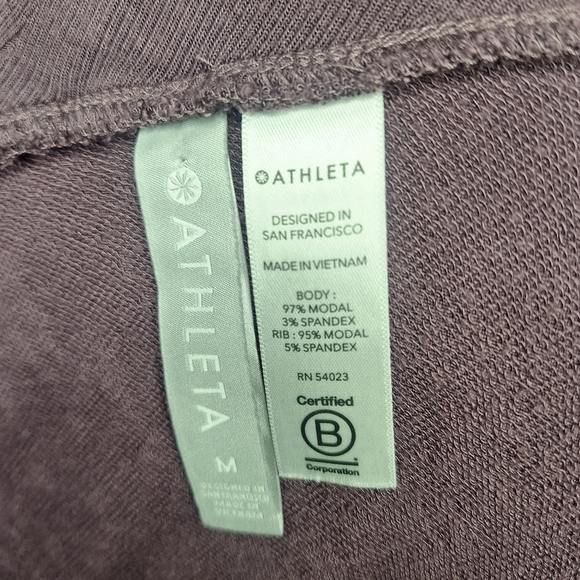 Athleta Nirvana Wear Two Ways Wrap cardigan SZ M - Picture 8 of 8